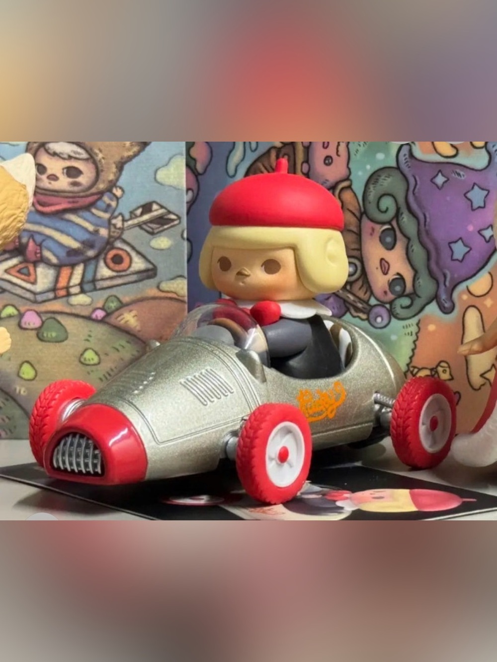 Popmart Super Track [ Pucky Nostalgic Racing ] Pop Car